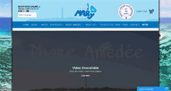 Desktop Screenshot of amedeeisland.com